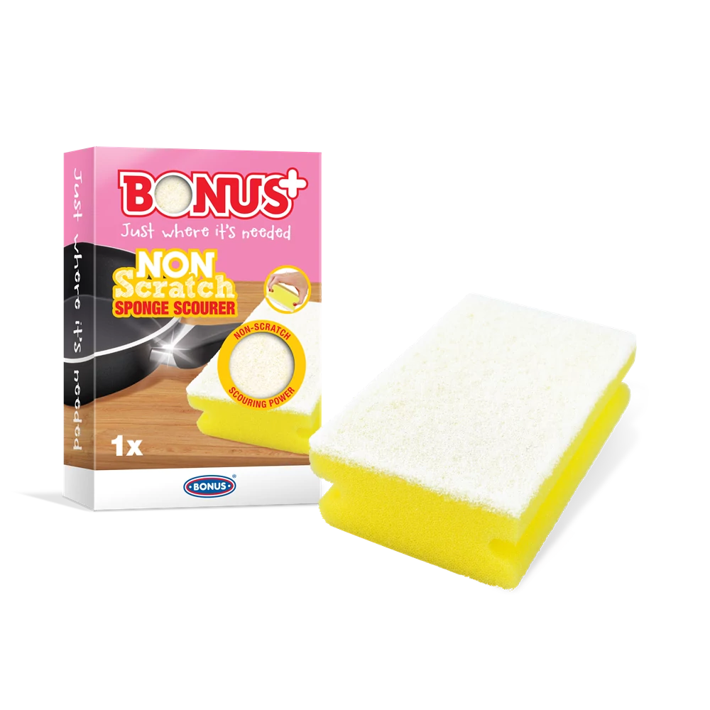 Mosogatószivacs karcmentes Bonus+ B026